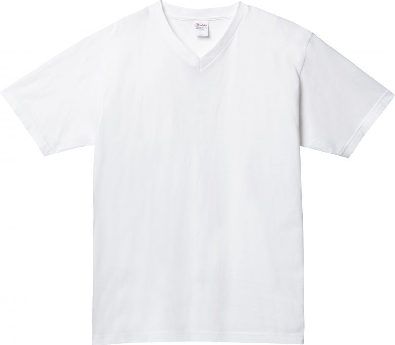 画像1: プリントスター （Printstar） 00108-VCTヘビーウェイトVネックTシャツ ホワイト　XS-XL