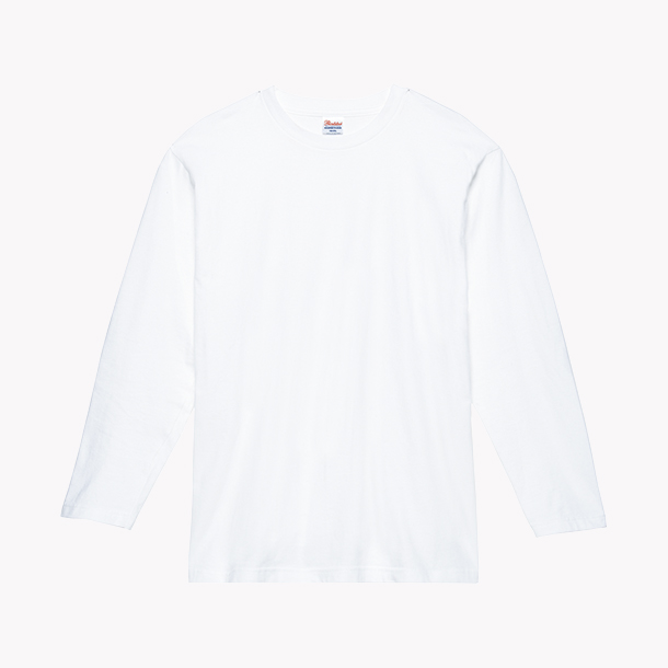 画像1: プリントスター （Printstar） 00102-CVL ヘビーウェイト長袖Tシャツ  ホワイトXS-XL